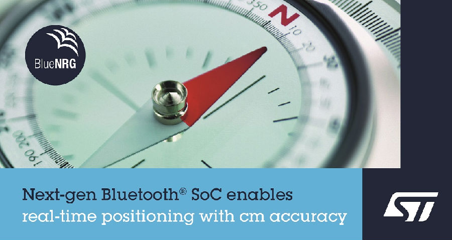 STMicroelectronics Announces Next Generation Bluetooth® System-on-Chip